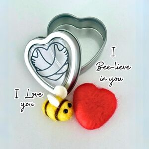 I love you I believe in you pocket hugs sweet charms pick me up gift